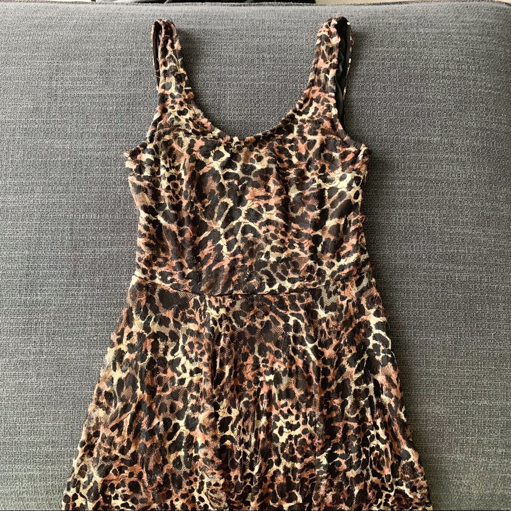 Animal Print Dress